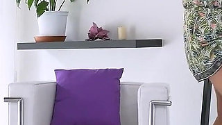 Euro MILF Sunny Takes off Her Dress and Exposes Her Beautiful Body