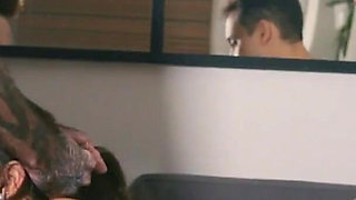 Bisexual Threesome with Double Pussy Penetration