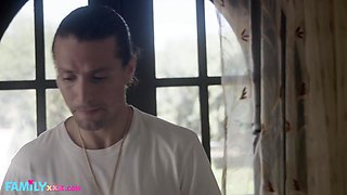 Latina stepsister gets the dick she needs (Maya Farrell)