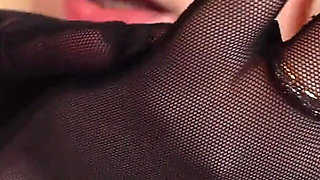 Asmr: Mesh Gloves. (no Talking) Hot MILF Slowly Sfw Video
