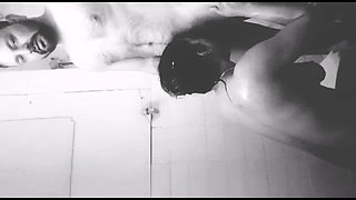 I Made My Sister-in-law Suck My Dick in the Bathroom and Then Fucked Her Ass While Standing