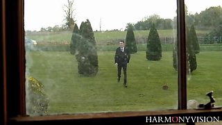 Tina Kay, Lady Dee And Rebecca Jane Smythe - Chesty Babe Riding Cock In Fetish Groupsex