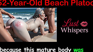 52-year-old Beach Platoon - English Sex Story