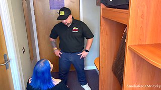 MrPorkPie Pizza Express Vol. 2: He Pounds Delivery Girl AmeliaRae Hardcore