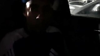 Intense sex with a nasty Latina chick that fucks with me right in my car cabin