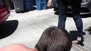 American Mean Girls Slave Goes Dumpster Diving