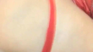 1st show with new broadcaster dp black dildos