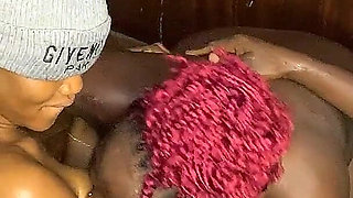 All Black Lesbian Piss Perverts Threesome