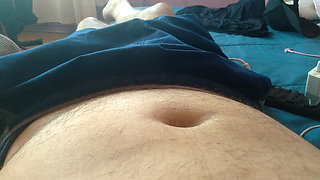totally amateur masturbation of a thick cock