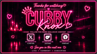 Cubby Knox Playing With His Thick Teen Ass
