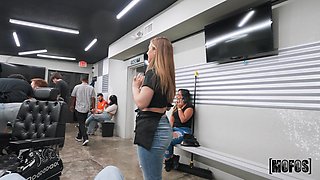 Lucky Anne's Barbershop Affair Ignites Wild Passion