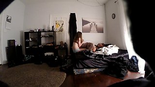 French Amateur Sizzles with Passionate Oral Surprise in Bed