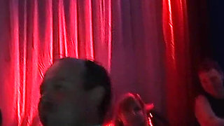 German Orgy Young Babes Blonde and Brunette in Lingerie Take Thick Dicks