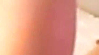 White Thong and Large Moist Labia