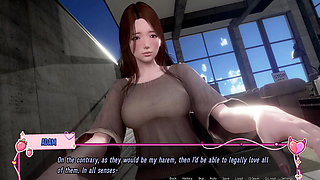 Murmur 32 - Yui Loses Her Virginity to Adam on Date & Creampie