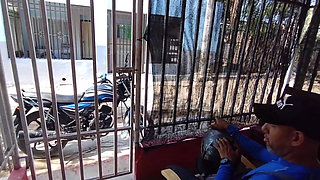 Cheating Wife Pays the Rent and Likes How She Gets Fucked with That Big Cock. While Her Husband's Cuckold Works