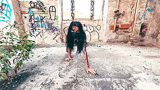 Sexy Vanessa Anal Cosplay Bride Fetish Outdoor HD