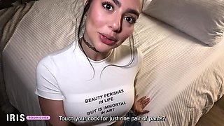 Stepbrother Tears My Jeans and Fucks Me Raw in Front of His Girlfriend
