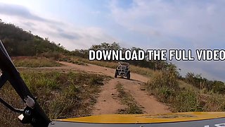 Off roading and Thai GF anal sex at home