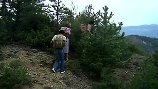 Beautiful Katy Caro in outdoor hardcore video