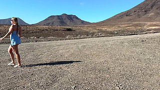 Standing Outdoor Pee on the Street