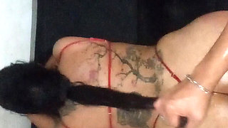 Real FULL ANAL of big buttocks submissive mexican wife in homemade video