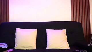 Shemale ladyboy masturbating