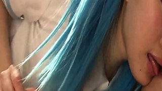 Hardcore creampie oral pleasure from a muddy asian doll