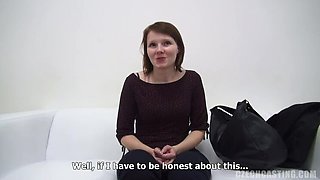 Tereza's Juicy Casting: Small Chest, Red Hair, Czech