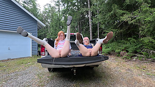 Peeing on the Truck