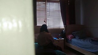 Horny Asian Student Masturbates After School