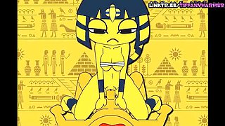 Ankha Cartoon Hentai Sex - TiffanyWarmer in Uncensored HD Parody