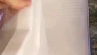 Selena's Posing and Footjob in Bathroom