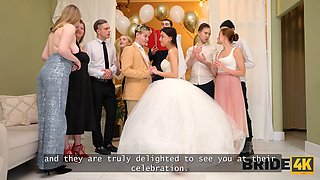 BRIDE4K. We were so horny and got caught together... ft. Ashly Rabbit  Moon Imp: Porn