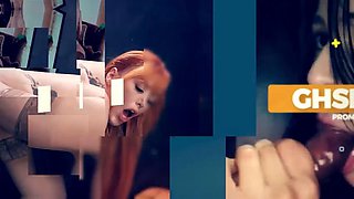 GloryholeSecrets - Hot Busty Fiery Redhead Loves Sucking Cock At Gloryhole: Porn