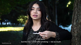 Smoking Interview with Zarina