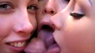 Blowjob foursome: Amateur, Xnxx  Cumshot Porn