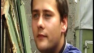 Blonde German Babe Gets Shared in Vintage FFM Threesome Age Gap