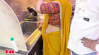 Indian Maid Big Natural Tits Doggy Style Homemade Sex with Sammy Sins