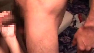 Amateur milf doing a blowjob ending in a facial