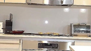 Slutty Bunny Takes Backshots in Her Kitchen