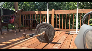 Another Outdoor Workout for Your Viewing Pleasure!