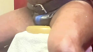 510 Seconds of Black Muscle Butt Prostate & Titplay