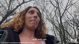 Hard Jogging, a Stranger Fucks Me During His Sport in the Forest