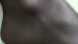 Secretary Smoking Dildo Masturbation!
