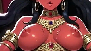 Movie, Demon Magic Purple Cave Queen Movie, Ai Animation