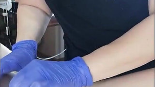 #98 Peeping on Waxing of Girl and Male