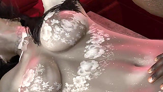 Asian Succubus Contrast Goddess [mira] Enjoys Black Cock