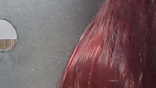 Wife Takes Bukkake Loads From Strangers at a Glory Hole!