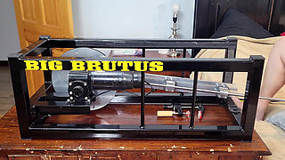 Massive Fucking Machine Drills Chubby Mom